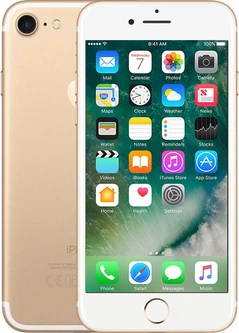iPhone7 ゴールド１２８GB ムスビー｜iPhone7 ゴールド 128GB SIMフリー バッテリー100％ 送料