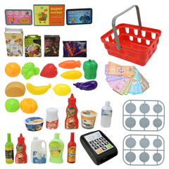 Ігровий набір Shantou Jinxing Супермаркет 57 предметів