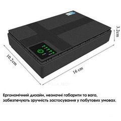 同梱 Безперебійник для роутера DC1018P WI-Fi 12V / 9V / 5v UpsEn