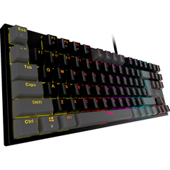 Клавиатура Fantech ATOM MK876 Red Switch Black (MK876B