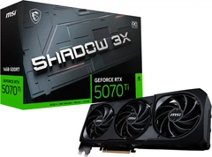 【新品未開封】MSI RTX 5070Ti Shadow Відеокарта MSI PCI-Ex GeForce RTX 5070 Ti SHADOW 3X OC 16GB GDDR7