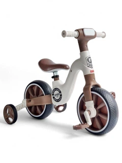 べいびーうー Дитячий велосипед-біговел 2 в 1 з музикою і підсвічуванням