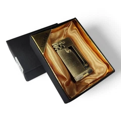 Запальничка бензинова Lighter HY696 Gold в подарунковій