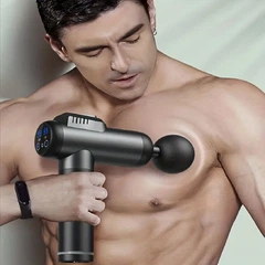 Перкуссионный массажер для тела Fascial Gun TY-802 — массажный