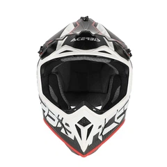 Шлем ACERBIS STEEL CARBON 2206 black/red - L – фото, отзывы