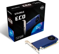 【美品】SPARKLE ARC A310 ECO 4GB 動作品 Видеокарта Sparkle PCI-Ex Intel Arc A310 ECO 4GB GDDR6 (64bit