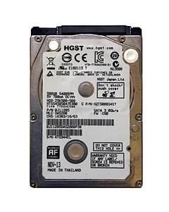 HGST 500GB | Amazon Z5K500 Travelstar HTS545050A7E362 HGST 内蔵型ハードディスクドライブ HDD 2.5インチ Z5K500シリーズ Travelstar 内蔵型ハードディスクドライブ