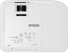 【美品】EPSON EB-S05 付属品あり エプソン プロジェクター EB-S05 SVGA 3200ルーメン - アスクル