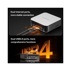 Комп'ютер GEEKOM Mini PC A8 / Ryzen7 8745HS, 32, 1TB, Radeon