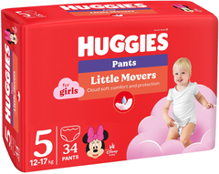 Подгузники-трусики Huggies Little Movers/Pants 5 Jumbo 12-17