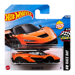 Машинка Базовая Hot Wheels McLaren W1 Race Day 1:64 HYW41 Orange