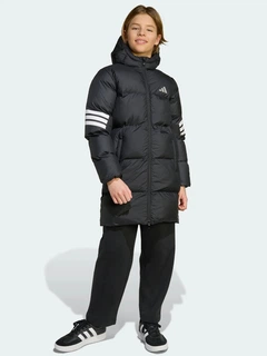 だいふく Підліткова зимова куртка-парка довга для хлопчика Adidas Future
