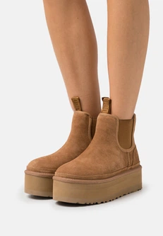 Женские угги UGG Neumel Platform Chelsea Boot Chestnut Коричневый