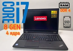 Ноутбук Lenovo ThinkPad L580 Core i7 8 Gen 4 ядра(8потоков) 16