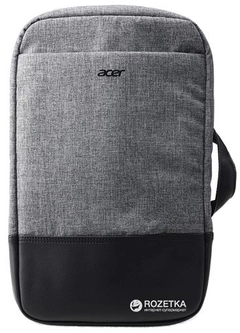 Сумка-рюкзак для ноутбука Acer Slim 3-in-1 Backpack 14'' Grey/Black (NP.BAG1A.289)