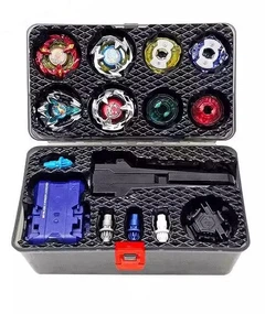 Набор Бейблейд Комплект 4 волчка 2 запускателя Чемодан Beyblade