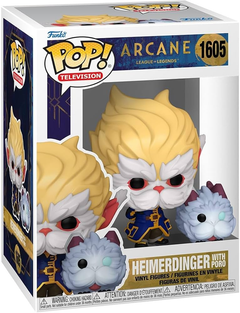 Фигурка Funko Pop Аркейн Хеймердингер и Поро Arcane Heimerdinger