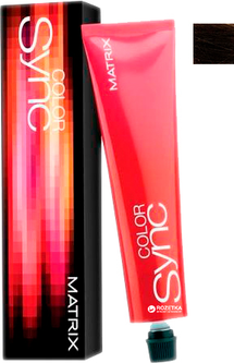 Matrix SoColor Sync Pre-Bonded - Краска для волос SPM Пастельный мокка 90мл