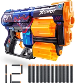 Бластер XSHOT Skins Dread Poppy Playtime - Jumpscare (12 Darts) by