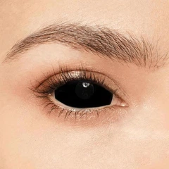 Склеральні лінзи чорні на все око ELITE Lens 