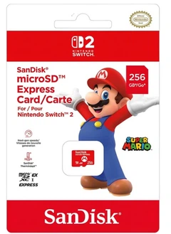 Карта пам'яті Nintendo Switch 2 microSD Express Super Mario