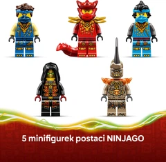 Конструктор LEGO Ninjago Машина-трансформер Джея 387 элементов