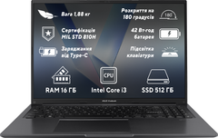 Ноутбук ASUS VivoBook 16 X1605VA-MB234 (90NB10N3-M009J0) Indie
