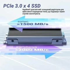 Мини ПК MINIX Z100-0dB Fanless / Intel N100 / RAM 16GB / SSD 512GB