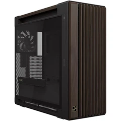Корпус ASUS ProArt PA602 Wood Edition - Tempered Glass Panel Modern Black (90DC00J0-B09030)
