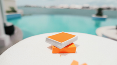 Orange Limited Edition Summer NOC Playing Cards 