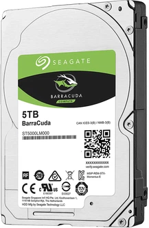 Жесткий диск Seagate BarraCuda HDD 5TB 5400rpm 128MB ST5000LM000
