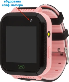 Смарт-годинник дитячий вологозахищений AmiGo GO003 Swimming Camera