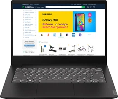 Ноутбук Lenovo IdeaPad S340-14IWL (81N700UYRA) Onyx Black