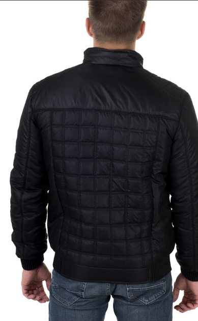 Демисезонная мужская куртка MODA 00051-2 (48 ) L Черный (00051-2 A) - изображение 4