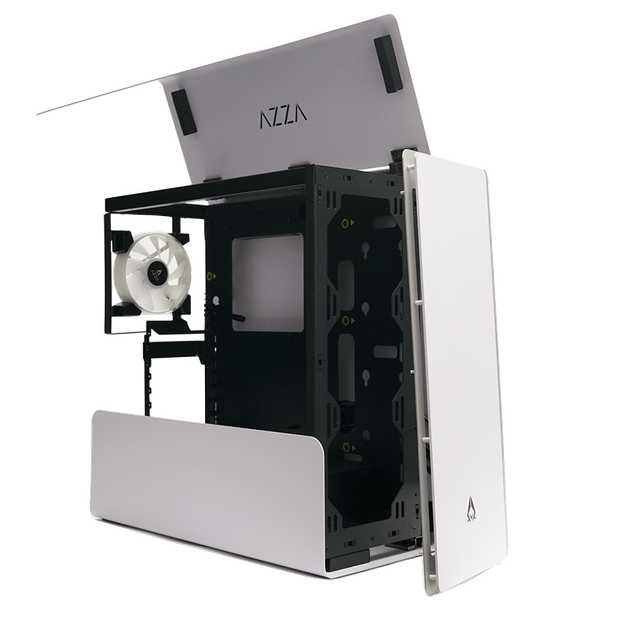 Корпус AZZA CAST 808 ATX Miditower, White (CSAZ-808W) - изображение 4