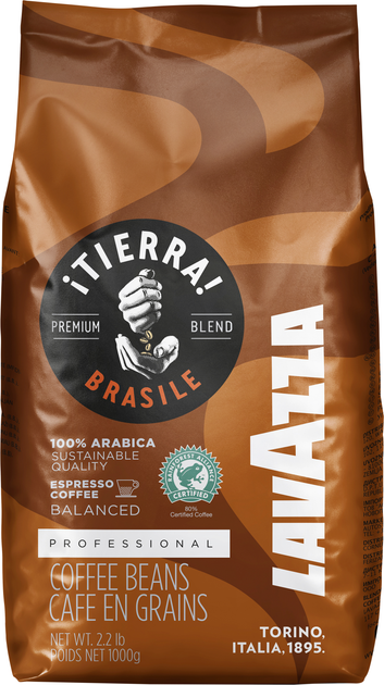 Brasile La Reserva de ¡Tierra! Lavazza. Caffè macinato fresco 250g