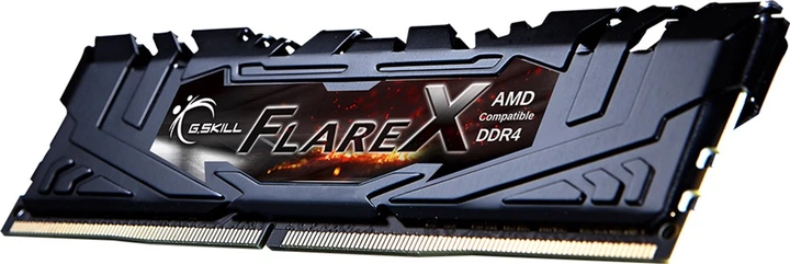 Pamięć G.Skill DDR4-3200 16384MB PC4-25600 (zestaw 2x8192) Flare X czarny (F4-3200C16D-16GFX) - obraz 3