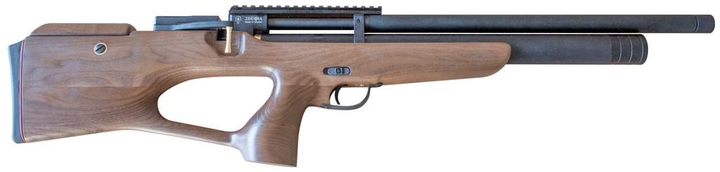 Пневматична гвинтівка (PCP) ZBROIA Козак 550/220 (кал. 4,5 мм, коричневий) LWW - зображення 2