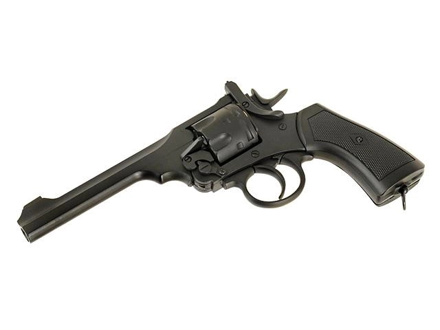 Револьвер Well Webley Scott MK IV Metal G293A CO2 (Страйкбол 6мм) - зображення 10