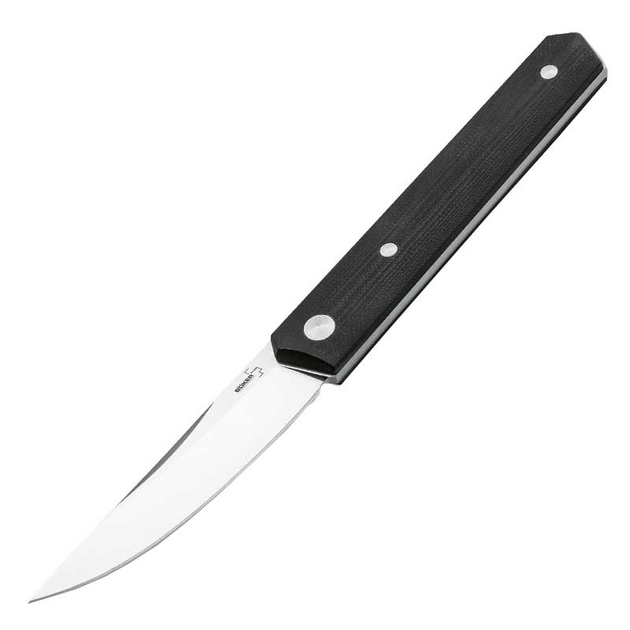 Ніж фіксований Boker Plus Kwaiken Fixed (довжина: 211мм, лезо: 85мм), чорний - зображення 1