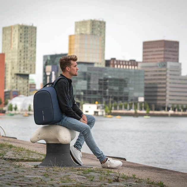 Рюкзак для ноутбука XD Design Bobby Hero Regular 15.6" Navy Blue (P705.295) - зображення 14
