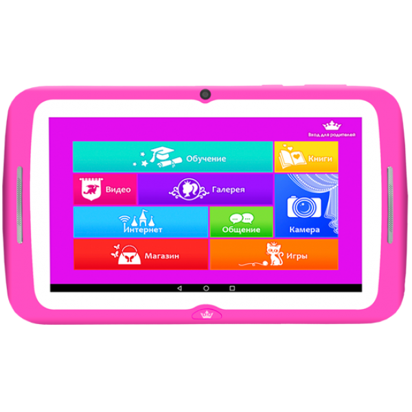 Детский планшет Turbokids Princess NEW для детей от 3-4 лет Розовый с Фиолетовым чехлом - Фото 1 Детский планшет Turbokids Princess NEW для детей от 3-4 лет Розовый с Фиолетовым чехлом - изображение 1