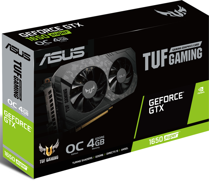 Видеокарта Asus PCI-Ex GeForce GTX 1650 Super TUF OC Gaming