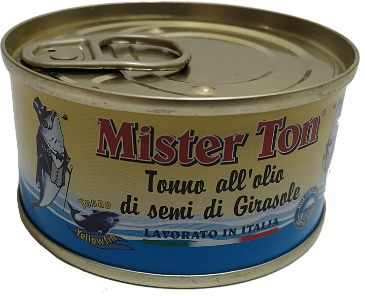 Тунец в растительном масле Callipo Mister Ton 80 г (8001561400805 ...