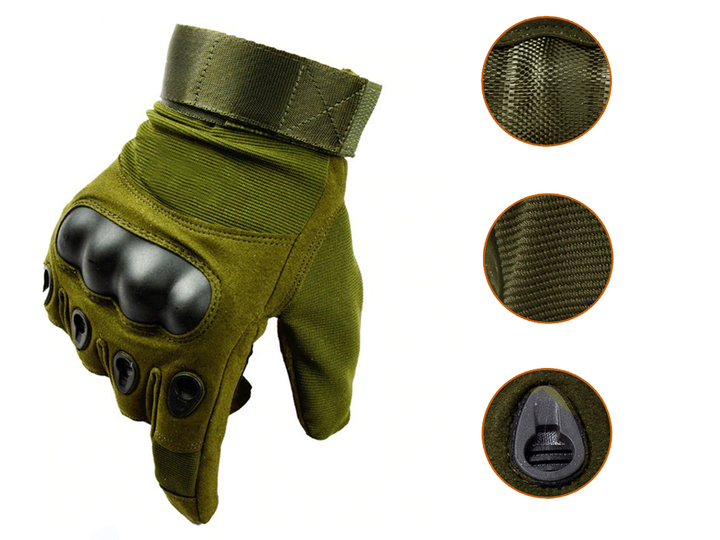 Перчатки  Oakley Для мужчин Армейские, военные, тактические L Зеленый (1005-668-01) - изображение 2