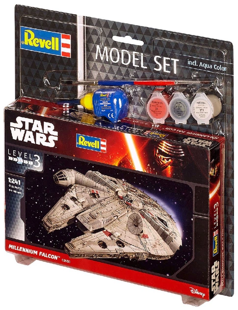 Складана модель Revell Космічний корабель Тисячолітній Сокіл. Масштаб 1:241 (RVL-63600) (4009803636009) - зображення 2