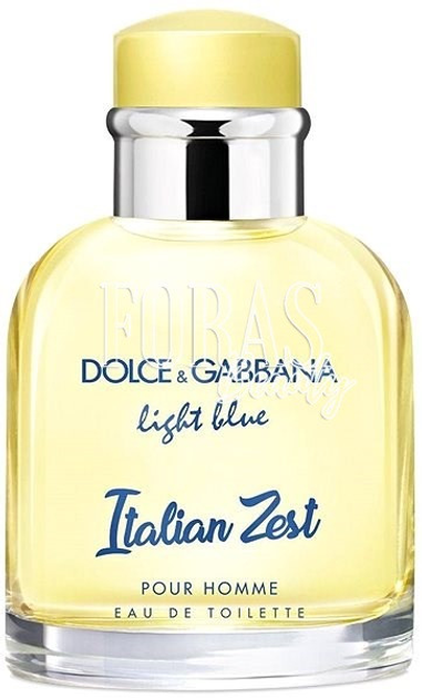 D&g light 2025 blue italian zest