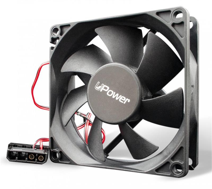 Вентилятор UPower UP8025SB415 80мм, molex - изображение 1