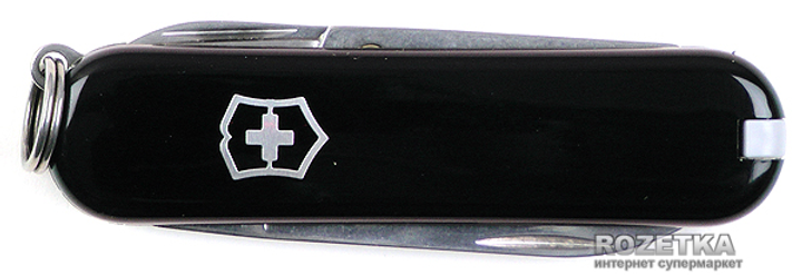 Швейцарский нож Victorinox Classic SD Black (0.6223.3) - изображение 2
