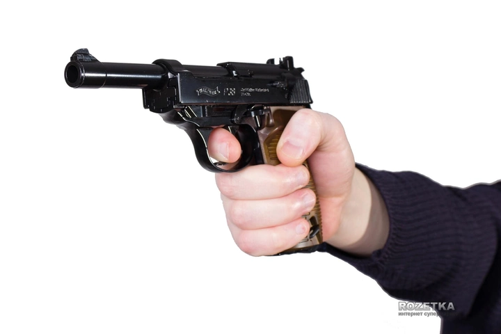 Пневматический пистолет Umarex Walther P38 (5.8089) - изображение 12